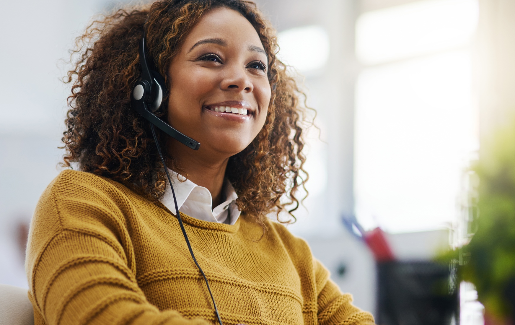 Phone support worker